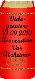 cillsos Vide-greniers septembre 2013 au profit Var Alzheimer