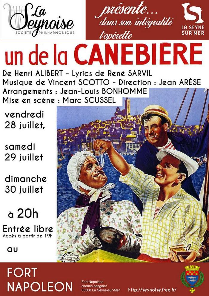 Operette Un de la Canebière